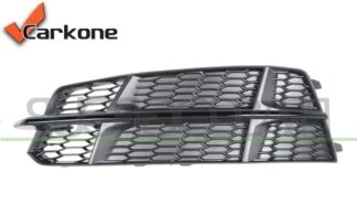 Audi A6 C7 S-Line etupuskurin kate musta | puskurit - listat - maskit | laatu koriosat edullisesti aidosti suomalaisesta Carkone verkkokaupasta