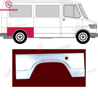 MB T1 B601/602 takalokasuoja oikea 77-96