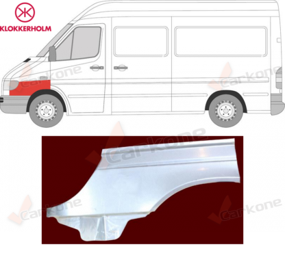 MB Sprinter 903 etulokasuojan korjauspelti | helmapellit - korjauspellit - takakaaret | laatu koriosat nopeasti aidosti suomalaisesta Carkone-verkkokaupasta