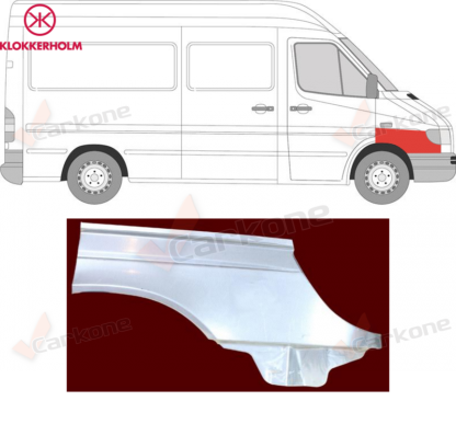 MB Sprinter 903 etulokasuojan korjauspelti | helmapellit - korjauspellit - takakaaret | laatu koriosat nopeasti aidosti suomalaisesta Carkone-verkkokaupasta