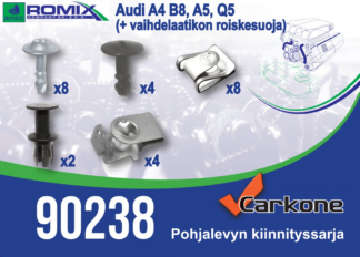 Pohjalevyn kiinnityssarja Audi A4 B8