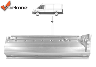 VW Crafter takapyörän etuosa av 4489mm | helmapellit - korjauspellit - takakaaret | Laatu korjauspellit edullisesti suomalaisesta Carkone-verkkokaupasta