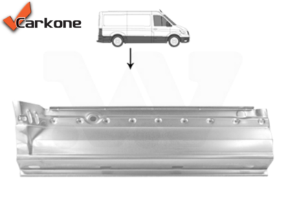 VW Crafter takapyörän etuosa av 4489mm | helmapellit - korjauspellit - takakaaret | Laatu korjauspellit edullisesti suomalaisesta Carkone-verkkokaupasta