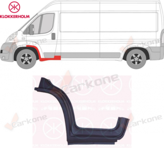 Jump Box Ducato 06-14 etuoven vasen kynnyskehä