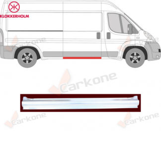 Jump Box Ducato 06-14 oikea sivuoven kynnysprofiili