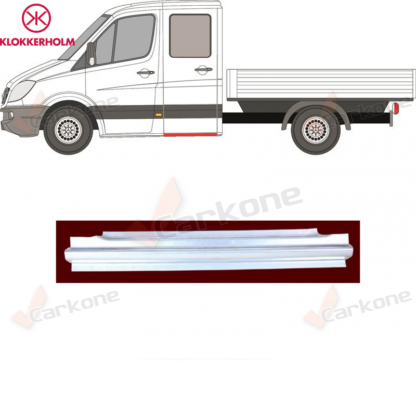 Sprinter 906 lava Double Cab helmapelti | helmapellit - korjauspellit - takakaaret | mittatarkat korjauspellit nopeasti suomalaisesta Carkone-verkkokaupasta.