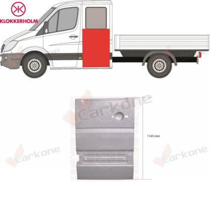 Sprinter 906 lava Double Cab | helmapellit - korjauspellit - takakaaret | mittatarkat korjauspellit nopeasti aidosti suomalaisesta Carkone-verkkokaupasta.