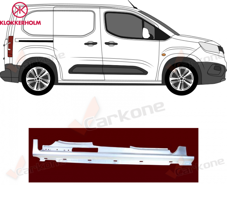 Berlingo/Partner/Combo/Proace City helmapelti
