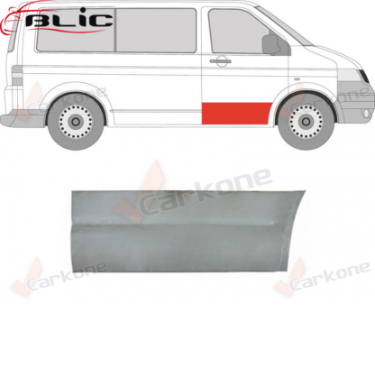 VW Transporter T5 etuoven pintapelti oikea