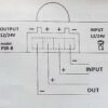 Liiketunnistin LED-valolistalle 12V/24V max 6A - Image 2