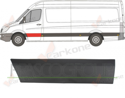 Mercedes Benz Sprinter muovinen etuoven lista