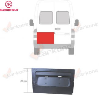 Sprinter/LT 95-06 takaoven vasen korjauspelti korkeus 480mm
