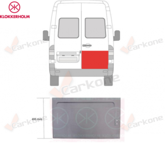 Sprinter/LT 95-06 takaoven oikea korjauspelti korkeus 480mm