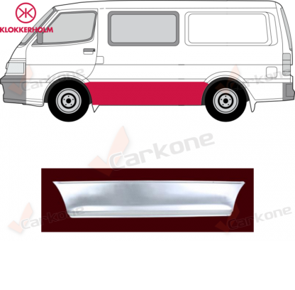 Toyota Hiace IV H100 helmapelti | helmapellit - korjauspellit - takakaaret | Mittatarkat koriosat nopeasti aidosti suomalaisesta Carkone verkkokaupasta