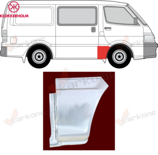Toyota Hiace IV H100 etulokasuojan korjauspelti oikea 89-04