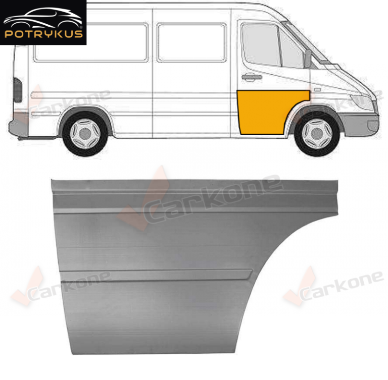 Sprinter/LT 95-06 etuoven oikea korjauspelti | helmapellit - korjauspellit - takakaaret | laatu korjauspellit reilun edullisesti suomalaisesta Carkone verkkokaupasta