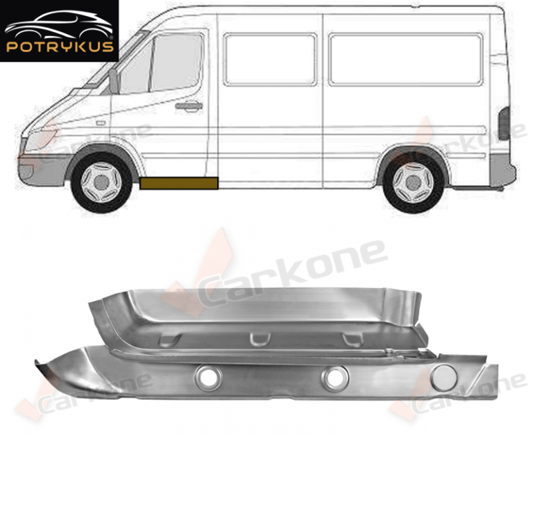 Sprinter/LT 95-06 vasen astinlauta+helman sisäosa | helmapellit - korjauspellit - takakaaret | Mittatarkat koriosat nopeasti aidosti suomalaisesta Carkone verkkokaupasta