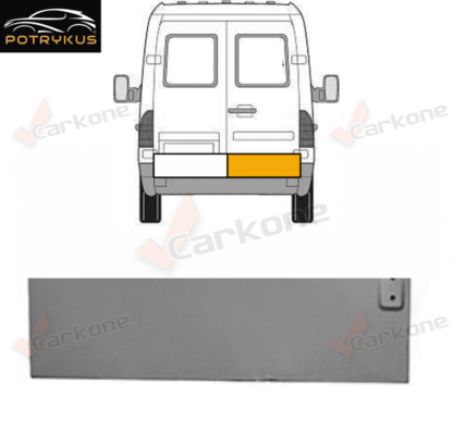 Sprinter/LT 95-06 takaoven oikea korjauspelti
