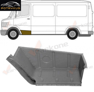 Mercedes Benz T1 B601 B602 astinlauta vahvistuksella korkea vasen 77-96