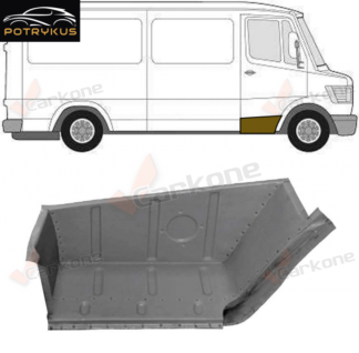 Mercedes Benz T1 B601 B602 astinlauta vahvistuksella korkea oikea 77-96