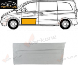 Vito/Viano W639 03-10 vasen etuoven korjauspelti
