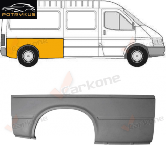 Ford Transit 92-00 kylkipelti akseliväli 3570mm 92-00 oikea