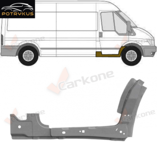 Ford Transit 00-14 oikea etuoven kynnys sisäosa