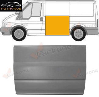 Ford Transit 00-14 vasen sivuhelmapelti lyhyt akseliväli 980X1190MM