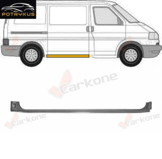 VW T4 kynnysprofiili tiivisteuralla