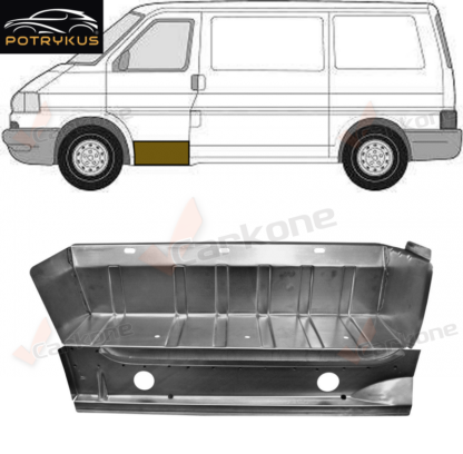 VW T4 astinlauta | helmapellit - korjauspellit - takakaaret | Laatu koriosat nopeasti ja sujuvasti suomalaisesta Carkone verkkokaupasta.