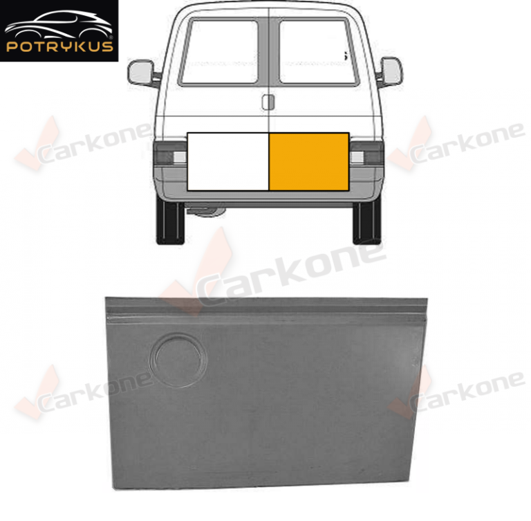 VW T4 takaoven ovipelti oikea | helmapellit - korjauspellit - takakaaret | Laatu koriosat edullisesti aidosti suomalaisesta Carkone verkkokaupasta