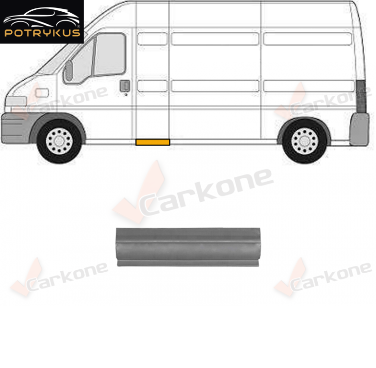 Jump.Box.Ducato 94-06 vas/oik sivuhelmapelti MAXI | helmapellit - korjauspellit - takakaaret | Mittatarkat koriosat nopeasti aidosti suomalaisesta Carkone verkkokaupasta