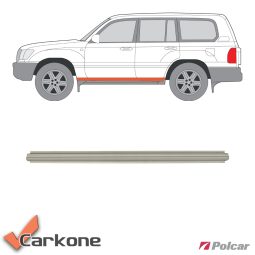 Toyota Land Cruiser FJ 120 kynnyspelti vasen/oikea 2003-2009 Toyota Land Cruiser FJ 120 kynnyspelti vasen/oikea 2003-2009