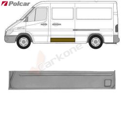 Sprinter/LT 95-06 vasen sivuoven pohja/sisäosa Sprinter/LT 95-06 vasen sivuoven pohja/sisäosa