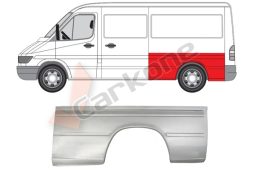 Sprinter/LT 95-06 vasen takalokasuoja akseliväli 3550mm Sprinter/LT 95-06 vasen takalokasuoja akseliväli 3550mm
