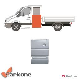 Sprinter 906 lava Double Cab sivuoven pintapelti korkeus 1145mm vasen 06+ Sprinter 906 lava Double Cab sivuoven pintapelti korkeus 1145mm vasen 06+